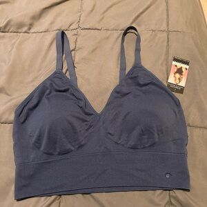XL Sofia by Sofia Vergara Blue seamless contour bralette